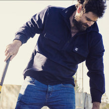 Load image into Gallery viewer, Navy 100% Wool Shirt