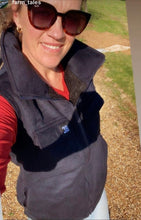 Load image into Gallery viewer, Navy Wool Vest