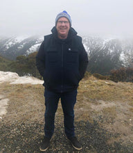 Load image into Gallery viewer, Navy Wool Vest