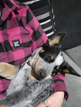 Load image into Gallery viewer, Womens 100% Pink Check Wool Shirt