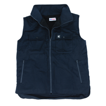 Load image into Gallery viewer, Navy Wool Vest
