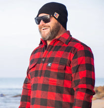 Load image into Gallery viewer, Red Check 100% Wool Shirt
