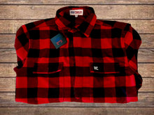 Load image into Gallery viewer, Red Check 100% Wool Shirt
