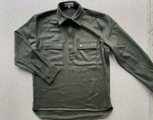 Load image into Gallery viewer, Straight Green 100% Wool Shirt
