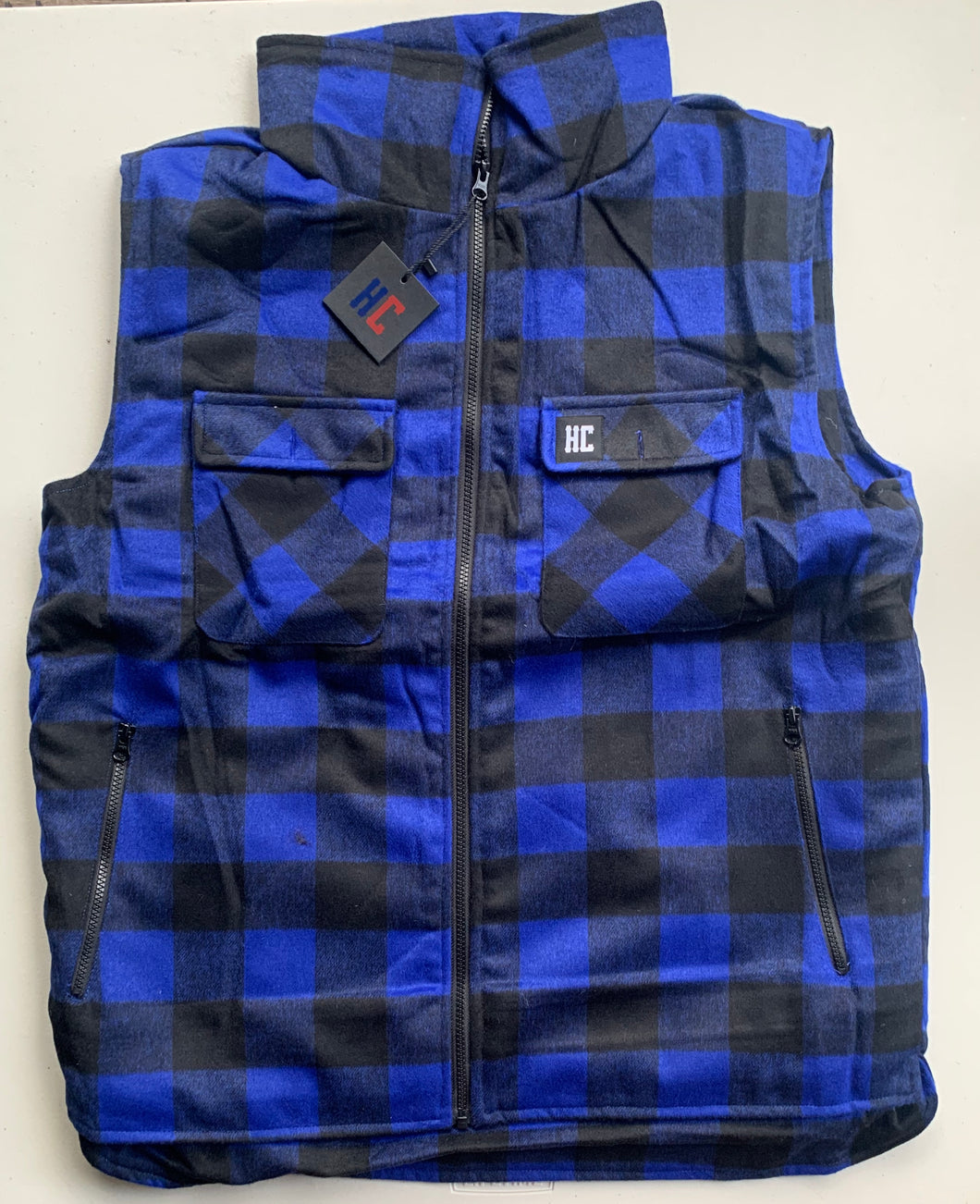 Blue Check Vesty