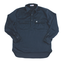 Load image into Gallery viewer, Women&#39;s 100% Wool Navy Shirt
